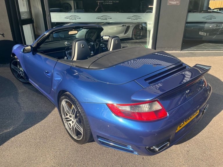 2007 57 PORSCHE 911 3.6 997 TURBO CABRIOLET 2DR PETROL TIPTRONIC S AWD (328 G/KM
