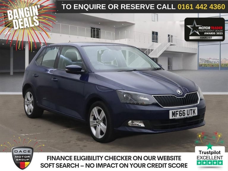 2016 Skoda Fabia 1.0 SE L Hatchback 5dr Petrol Manual Euro 6 (s/s) (75 ps) Hatchback Petrol Manual