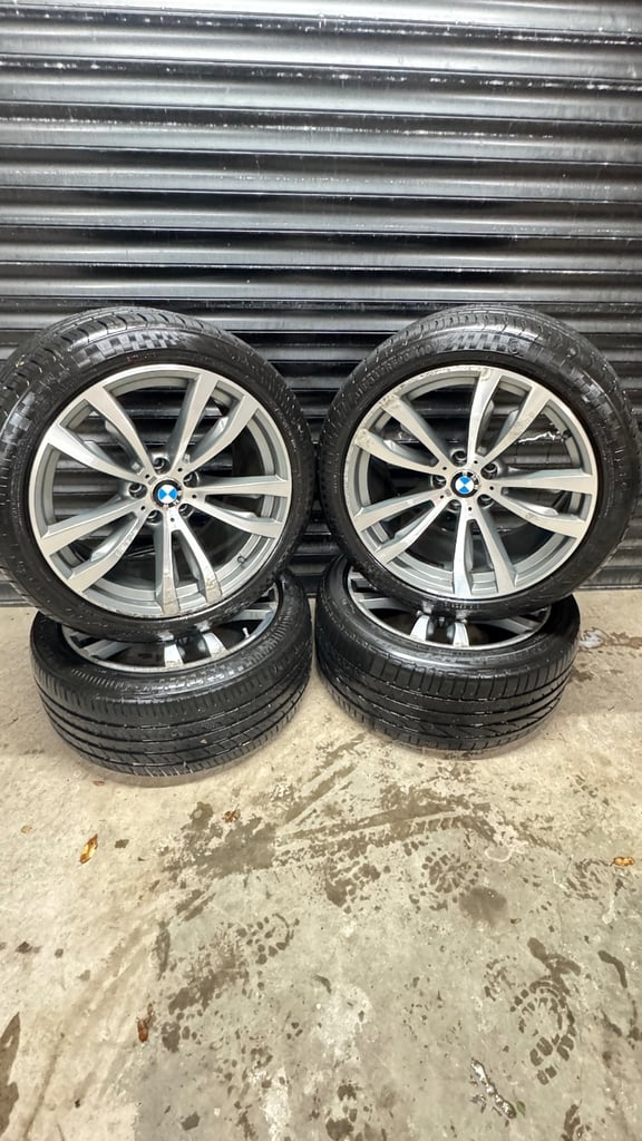 image for 20" GENUINE BMW 469M ALLOYS & TYRES FOR BMW F15 F16 BMW X5 SILVER
