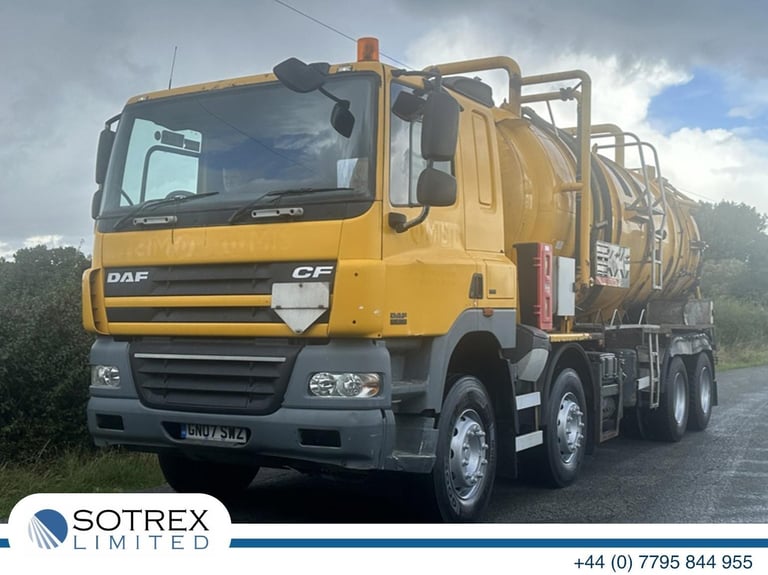 image for DAF TRUCKS CF85 360 8 X 4 Vacuum Tanker