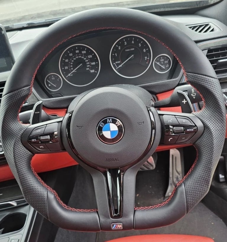 BMW flat bottom steering wheels custom 