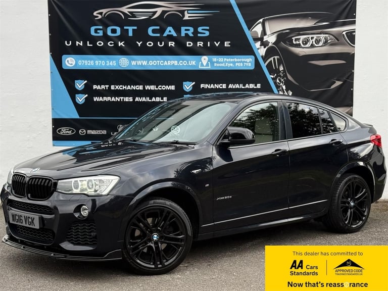 2016 BMW X4 3.0 30d M Sport Auto xDrive Euro 6 (s/s) 5dr COUPE Diesel Automatic