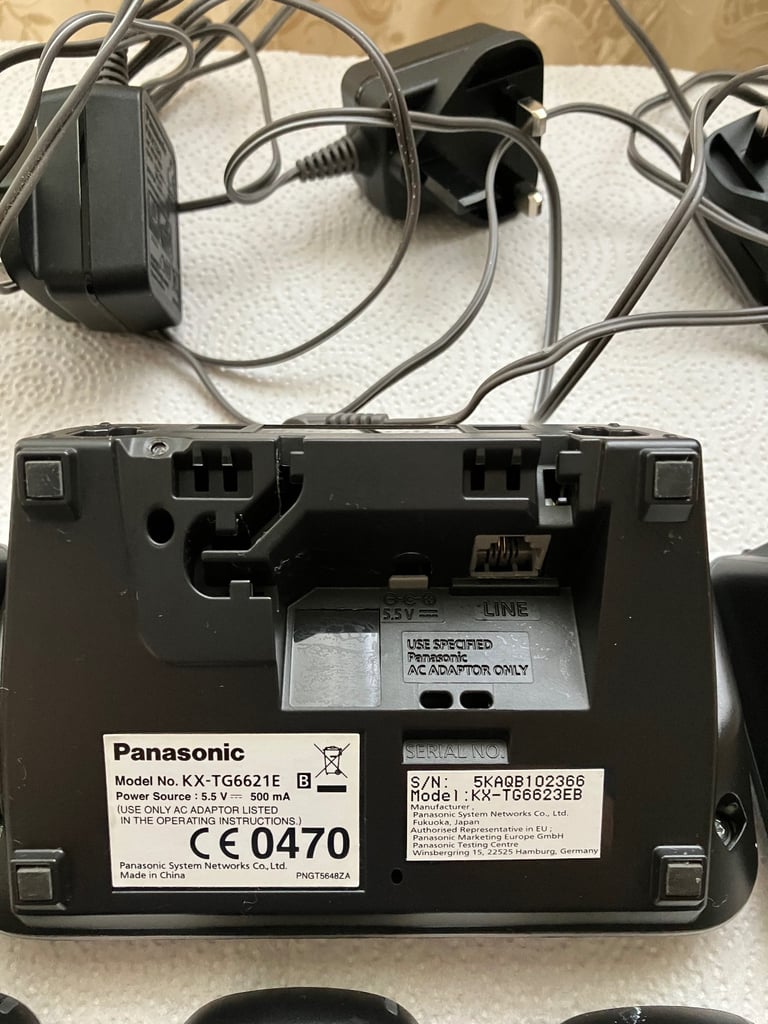 PANASONIC TRIO HANDSET CORDLESS PHONE ** STILL AVAILABLE **