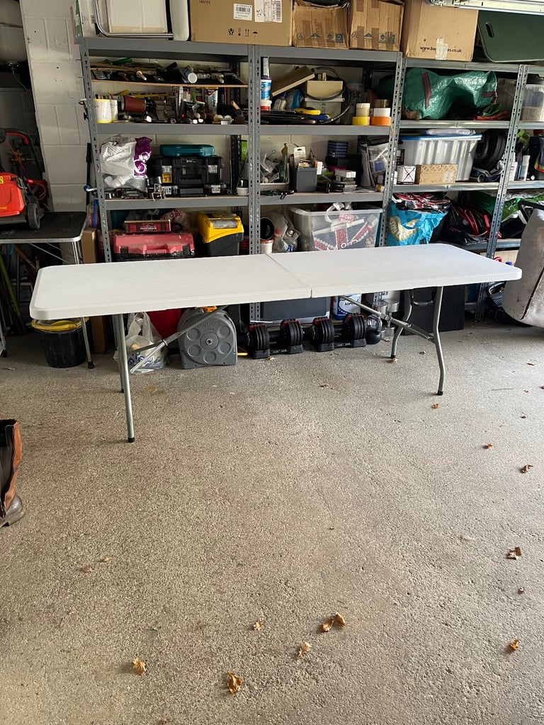 Large multi-purpose folding table 