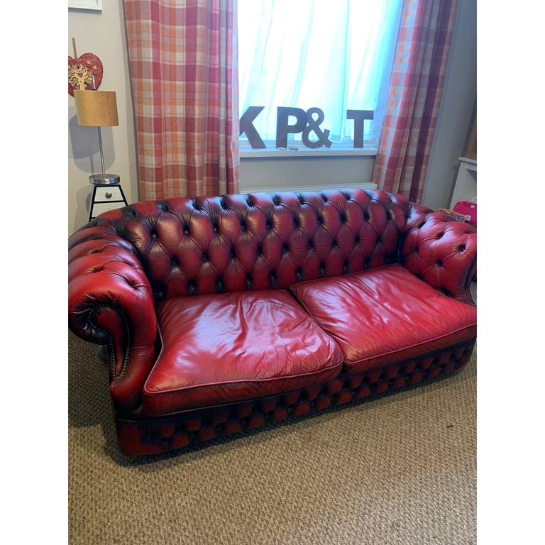 2/3seater chesterfield plus chair and wingback recliner | in Mansfield,  Nottinghamshire | Gumtree