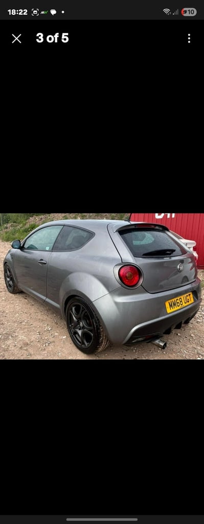 2018 Alfa Romeo MiTo 875 TB TwinAir Speciale Euro 6 (s/s) 3dr HATCHBACK Petrol Manual