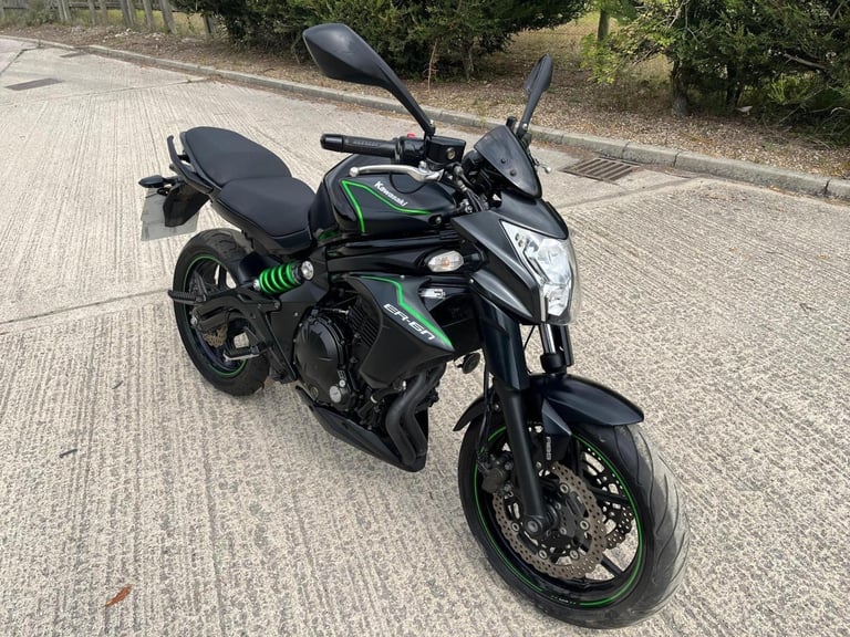 2016 66 KAWASAKI ER 650 FGF ABS ER6N ER6 NAKED BLACK CLEAN LOW MILESNEW MOT