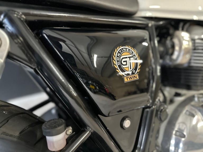 STUNNING ONE OWNER 2021/71 ROYAL ENFIELD CONTINENTAL GT 650 MOTORCYCLE