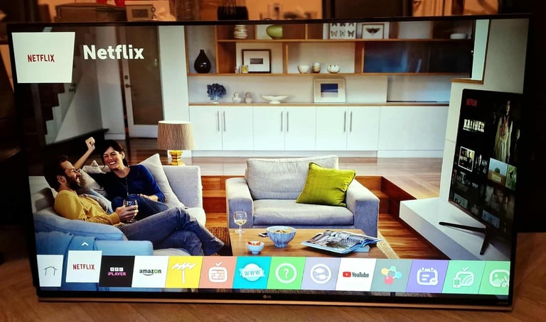 Smart TV LG 60 inch good working NO STAND