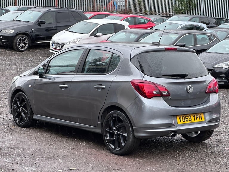 2019 Vauxhall Corsa 1.4i SRi VX Line Nav Black Euro 6 (s/s) 5dr HATCHBACK Petrol Manual
