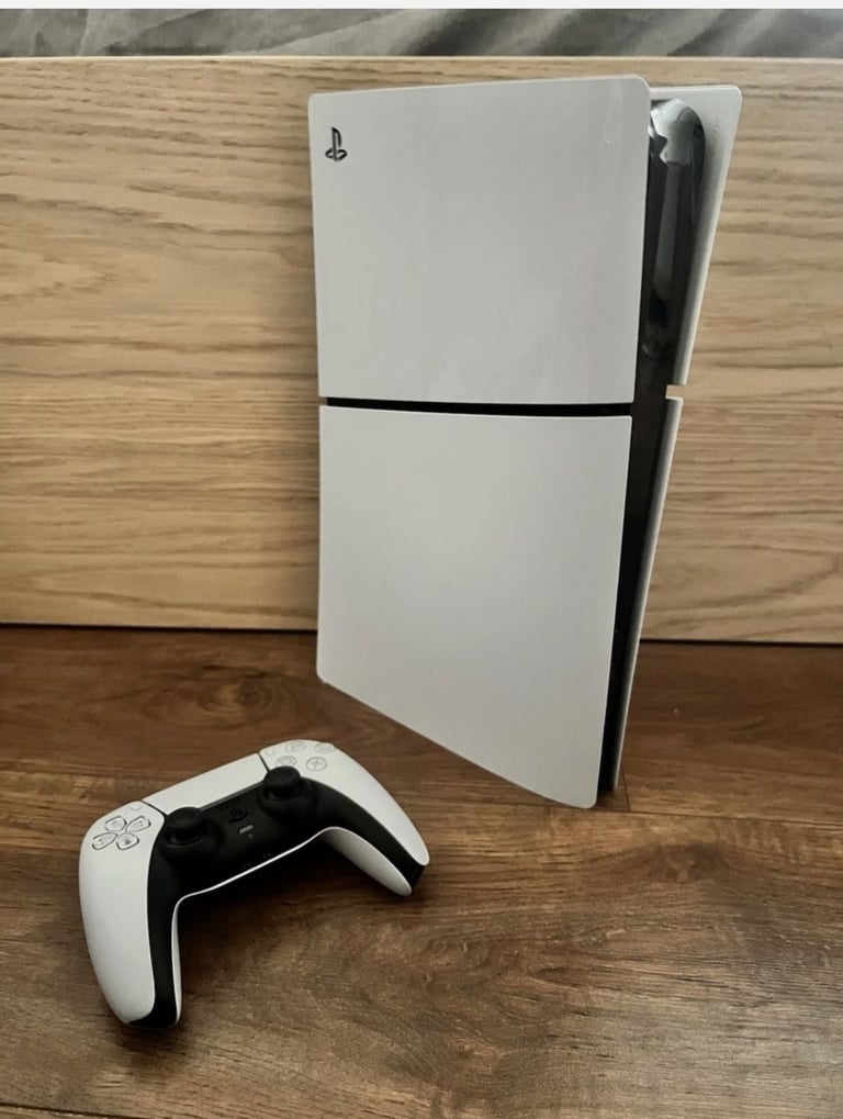 ps5 1tb slim digital console 2 controllers