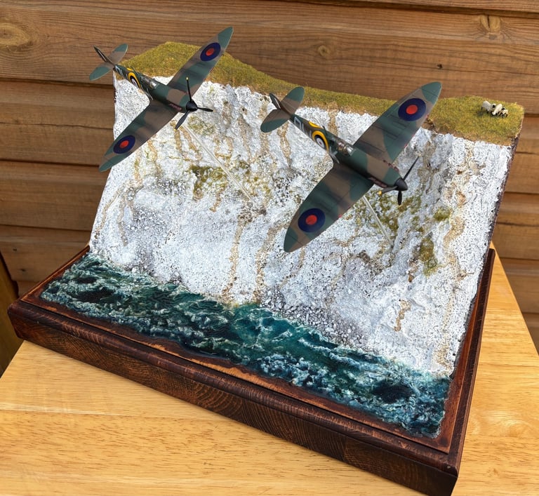 Handmade Model Aircraft Dioramas (prices in description)