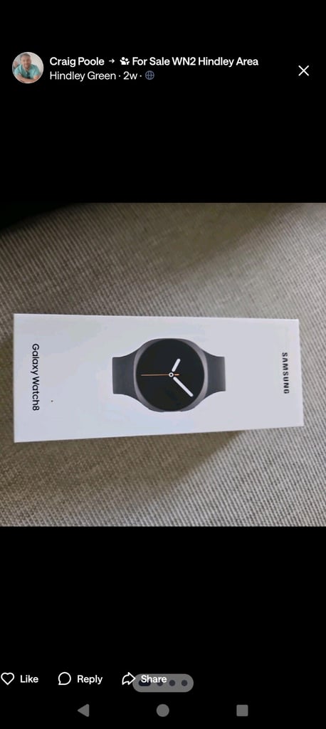 image for Samsung Galaxy watch 8
