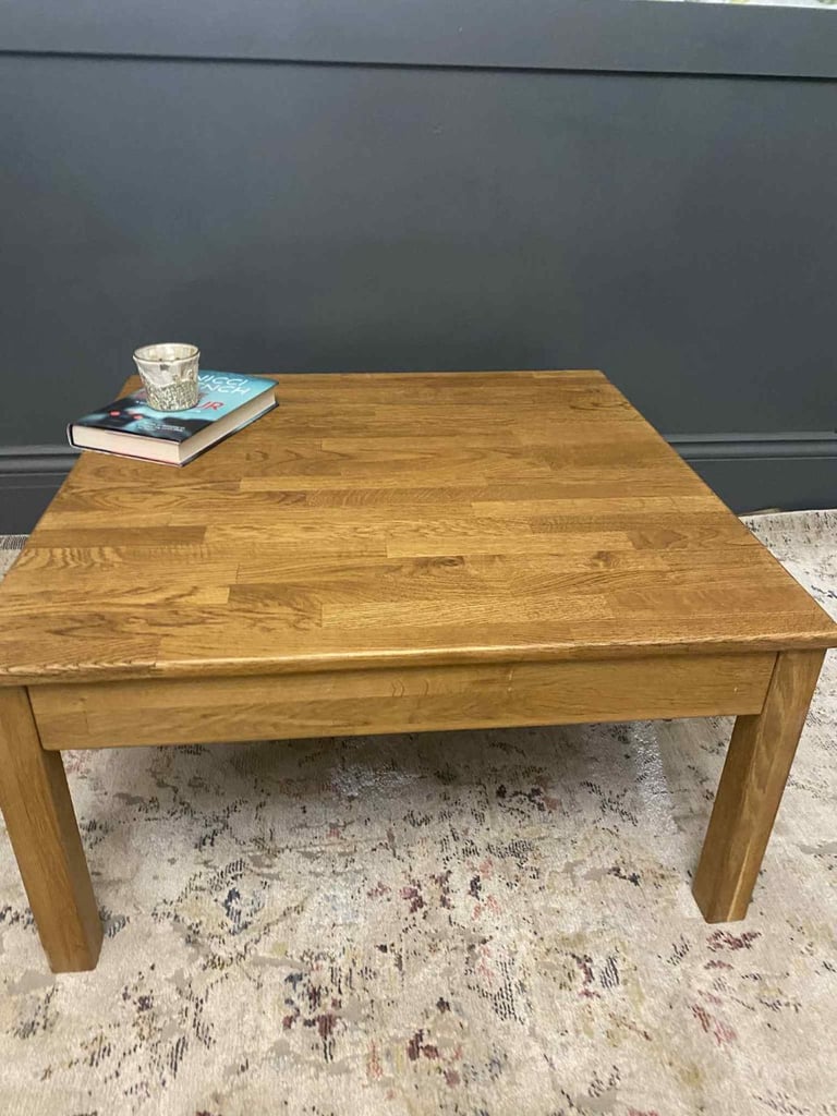 image for 💙☕️ Barker & Stonehouse solid oak coffee table 