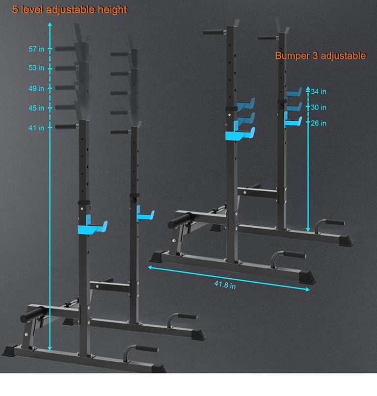 Multi Use Squat / Bench / Dip rack