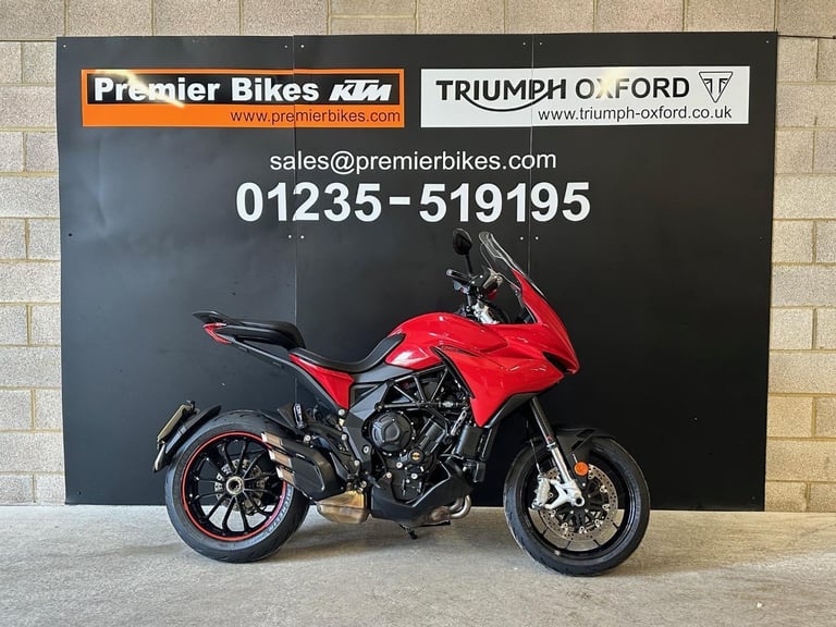 STUNNING ONE OWNER 2022/72 MV AGUSTA TURISMO VELOCE ROSSO MOTORCYCLE 