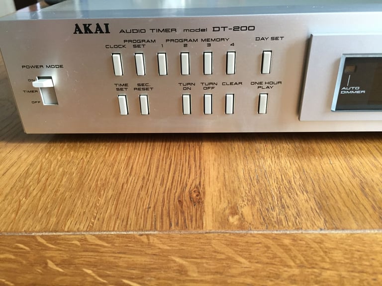 AKAI DT200 timer with Operator’s Manual