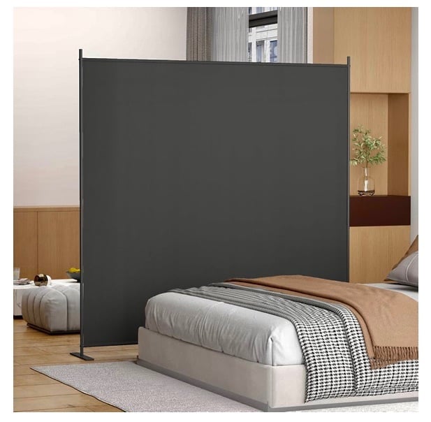 image for Helios & Hestia Room Divider - (Pictures from AMAZON) MODEL HHLX-RD180GREY-1 Boxed as New