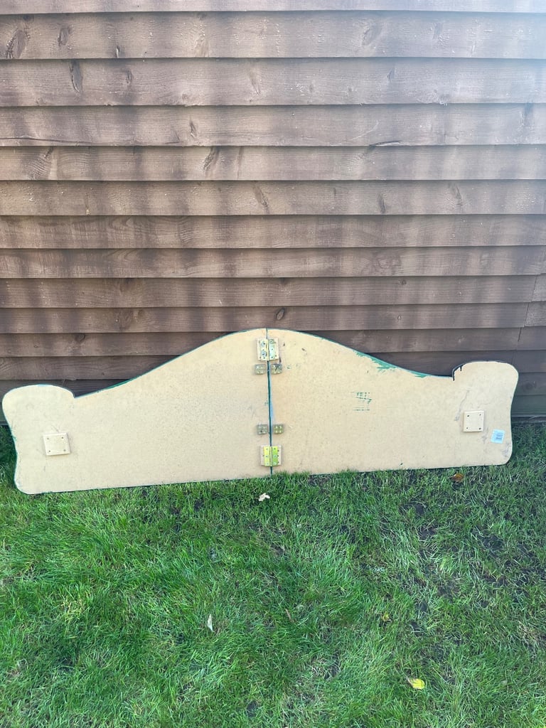 Large vintage horseshoe traditional folding sign - 180cm by 58cm