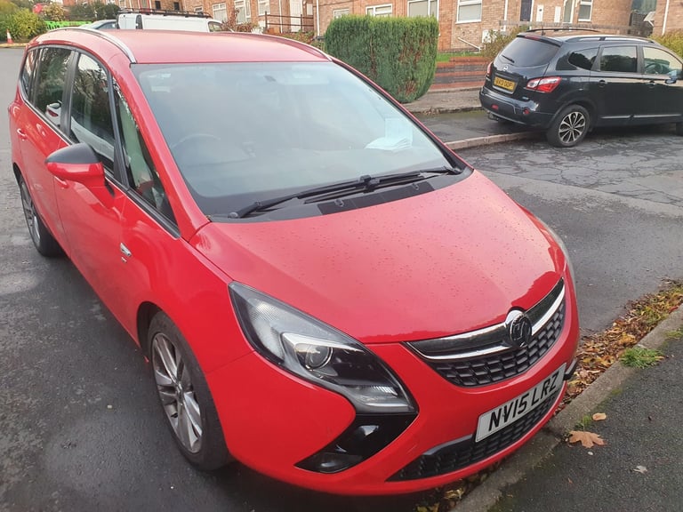 Vauxhall zafira tourer 2.0 cdti sri 2015 15 reg 7 seater 6 speed fsh mot 2026 runs great 