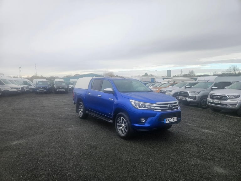 2020 ON 20 PLATE TOYOTA HILUX INVINCIBLE D-4D 150BHP AUTOMATIC 2400CC ULEZ FREE