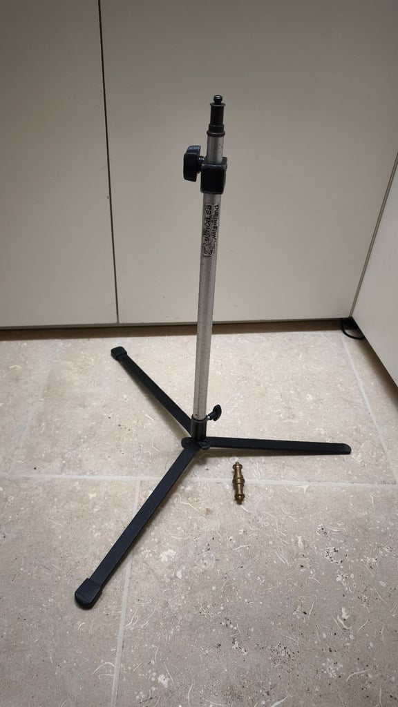 Manfrotto 003 Floor Stand Base , Spigot & Elinchrom Extension     