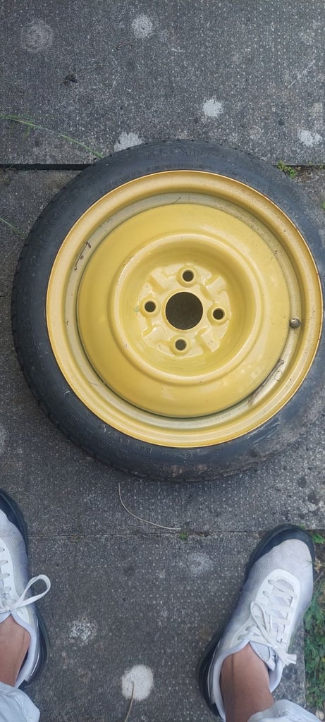 Spare car  wheel 