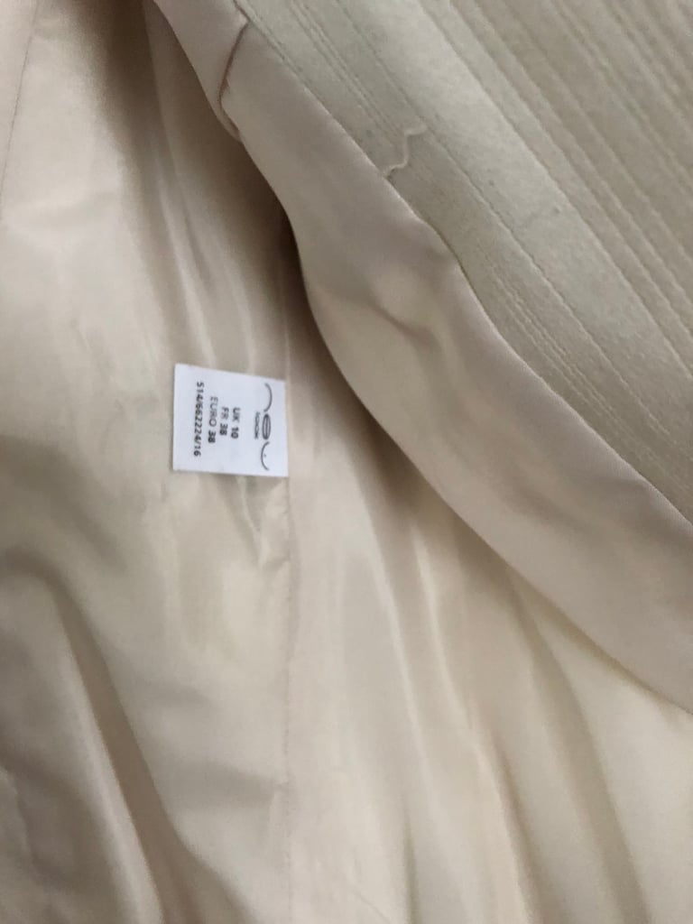 New Look cream jacket 
