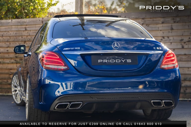 MERCEDES-BENZ C CLASS 4.0 C63 V8 BiTurbo AMG - Enthusiast owned - If perfection