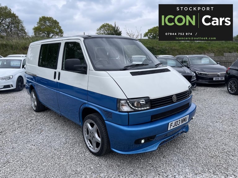 VOLKSWAGEN TRANSPORTER 2.5 TD 1200 Blue Manual Diesel 2003