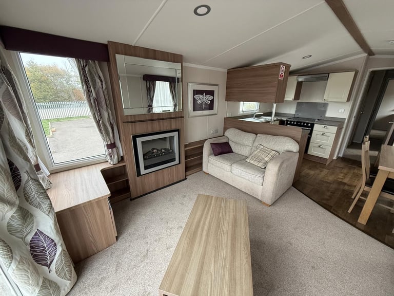 3 Bed Swift Static Caravan - DG, CH, Patio Doors - Offsite Sale for Private Land