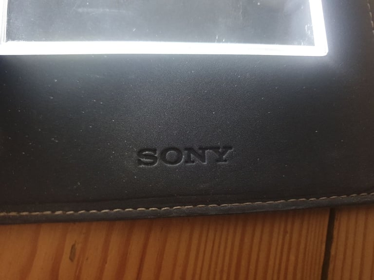 image for For sale is a Sony e-reader case with lighting