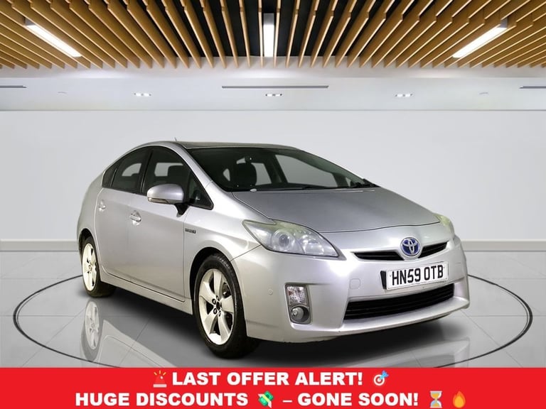 2009 Toyota Prius 1.8 VVT-h T Spirit Hatchback 5dr Petrol Hybrid CVT Euro 5 (s/s) (136 ps) Hatchb...