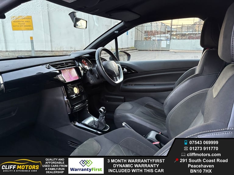 2017 DS DS3 Elegance - New Years MOT - £20 Road Tax - ULEZ Compliant - 3 Month Warranty