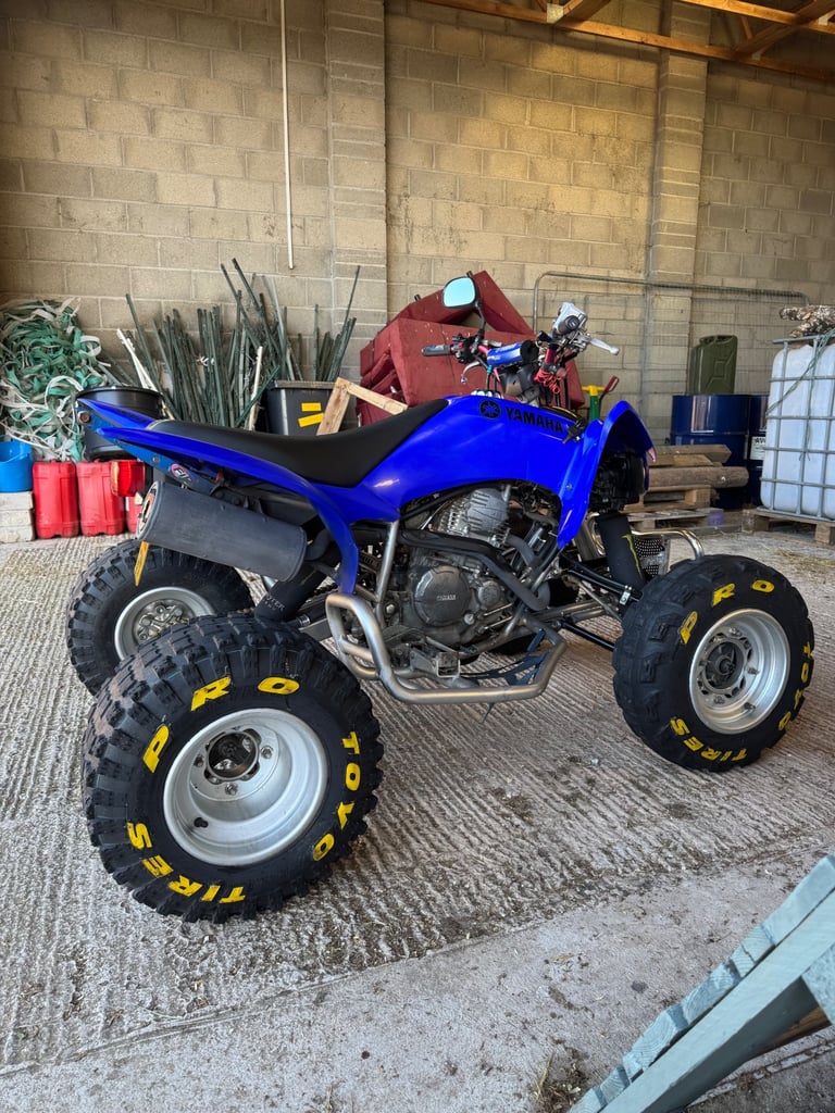 Yamaha raptor 250r road legal quad
