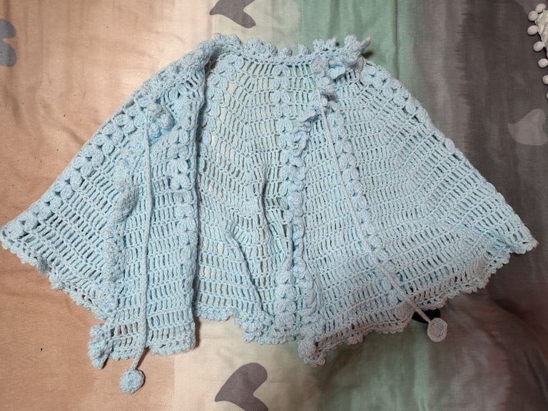 Beautiful handmade blue jacket