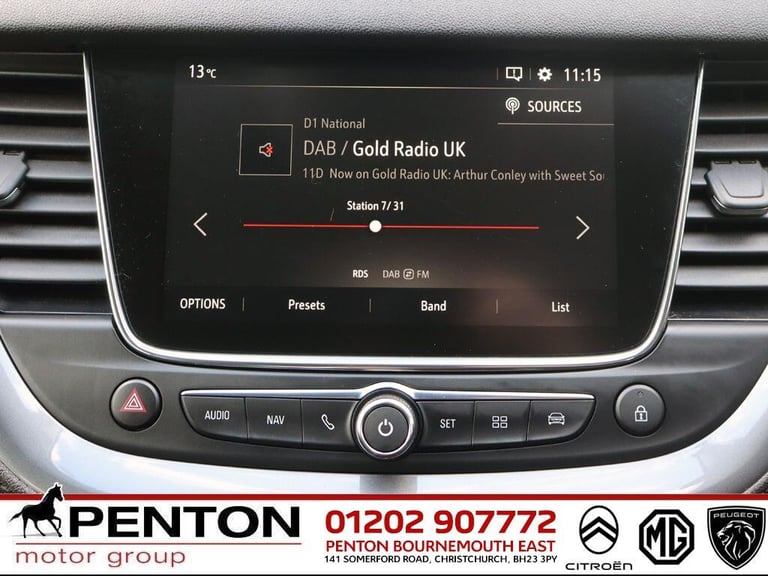 2021 Vauxhall Grandland X 1.2 Turbo SRi Nav 5dr Auto HATCHBACK PETROL Automatic
