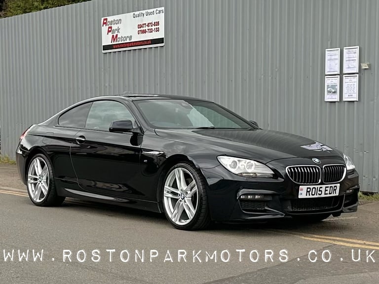 2015 BMW 6 Series 640d M Sport 2dr Auto - with options - see video COUPE Diesel Automatic