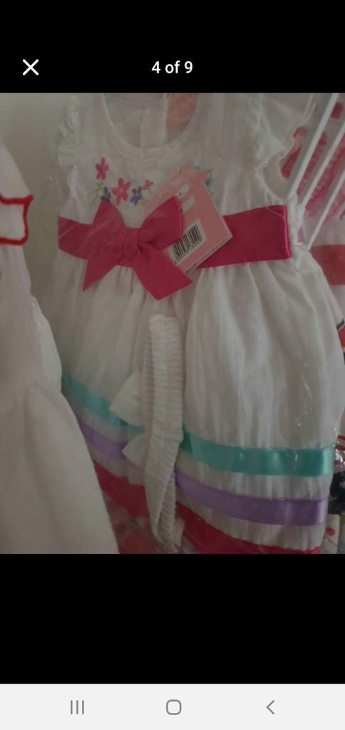 Baby girls bundle of 100 dresses