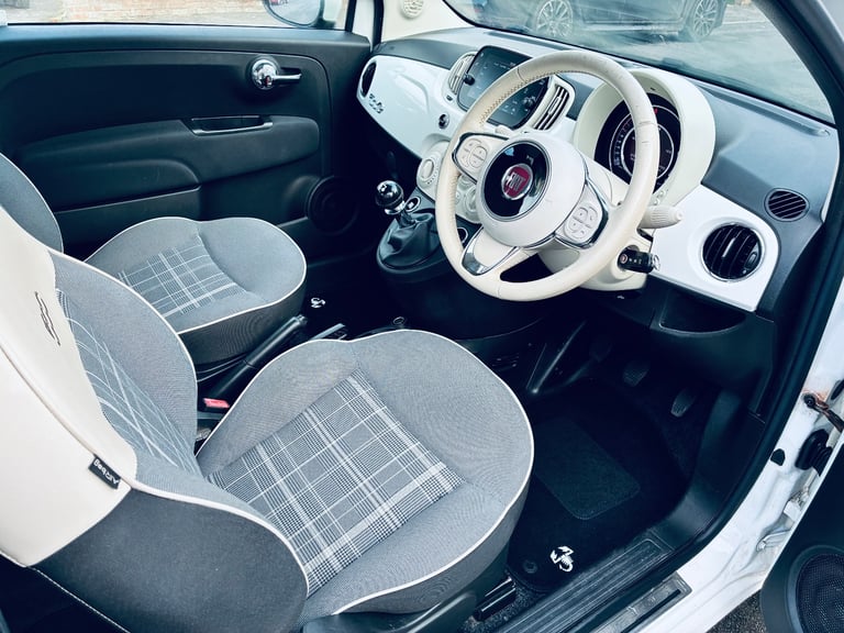 Fiat 500C, Convertible, 2018, FSH, Petrol, Manual, 1 lady owner 