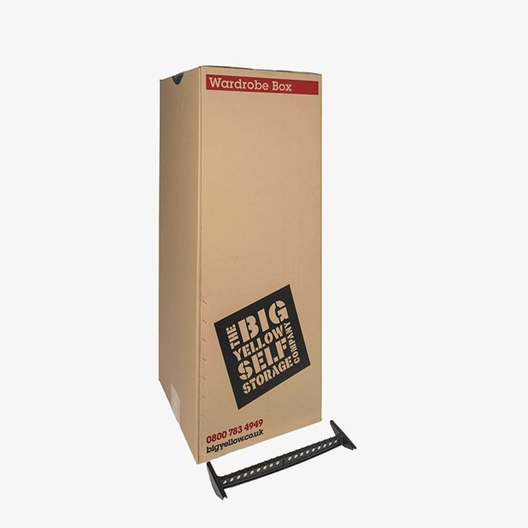 5 Large Moving Wardrobe Cardboard Storage Box