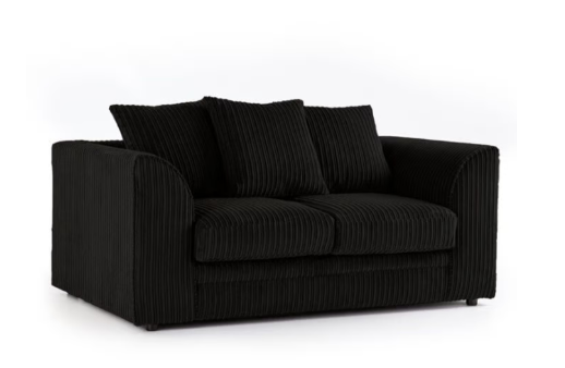 Brand New Dylan L Shape corner or 3+2 seater Sofa Set in Black colour - SAME/NEXT DAY DELIVERY