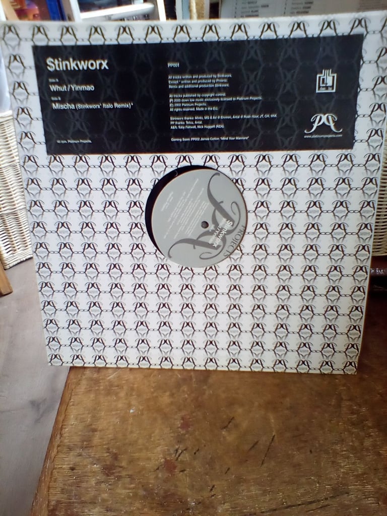 Stinkworx Whut/Yinmao , 12 inch vinyl EP,. 