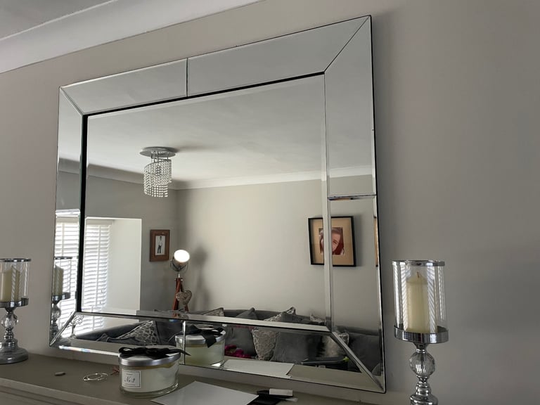 image for Living room mirror 110 cm x 90 cm