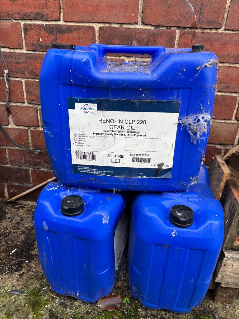 Gear Oil £30 each