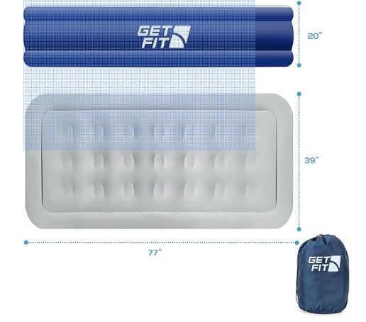 Get Fit Air Bed with Built In Electric Pump