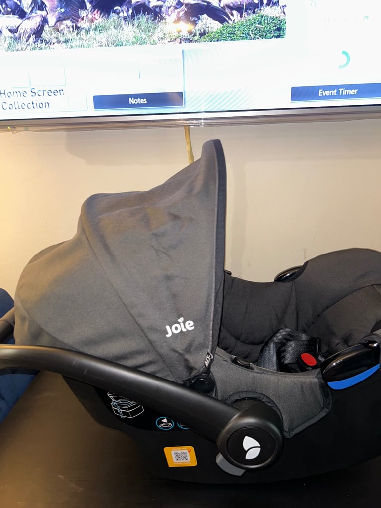 Joie Car Seat, Car Seat Base and Stroller 