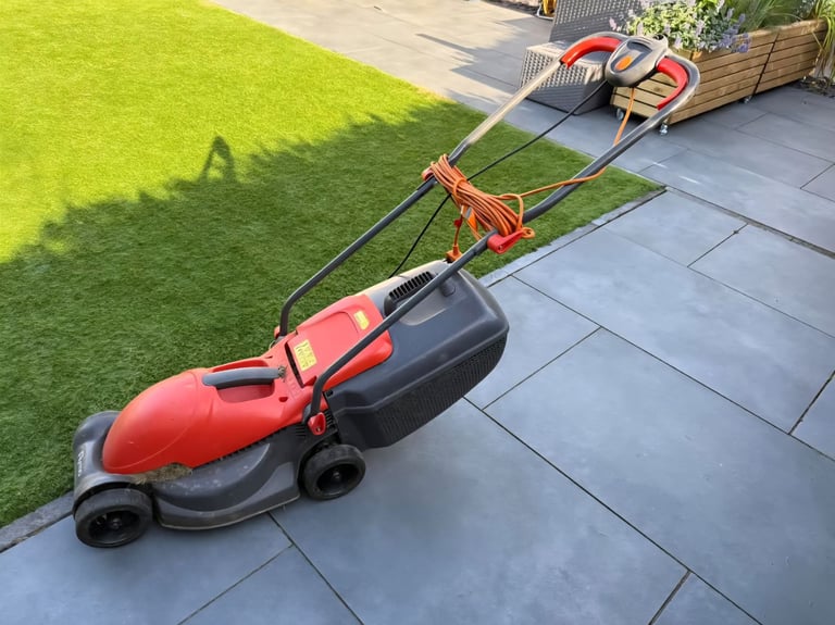 Flymo electric lawnmower 