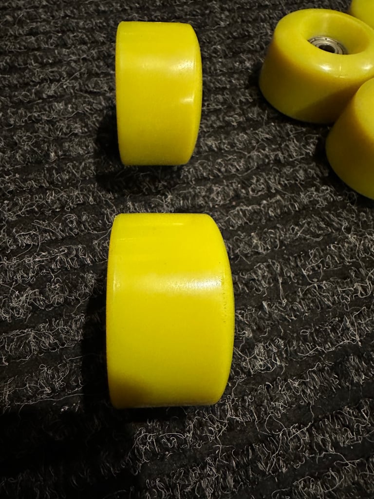 Quad style roller skate wheels 