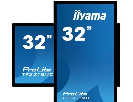 image for iiyama 32" Touchscreen Monitor ProLite TF3215MC - used but perfect working order